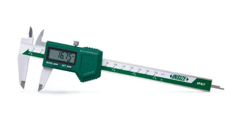 Insize 1118 Series IP67 Waterproof Digital Caliper | 0-150mm/0-6" ; 0-200mm/0-8"; 0-300mm/0-12"