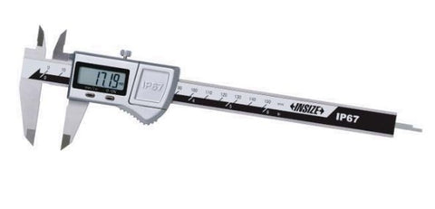 Insize 1115 Series IP67 Waterproof Stainless Steel Digital Caliper (0-150mm, 0-200mm, 0-300mm)