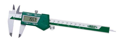 Insize 1103 Series Digital Absolute Caliper with Data Output | 0-150mm/0-6" ; 0-200mm/0-8"; 0-300mm/0-12" (with or without Thumb Roller)