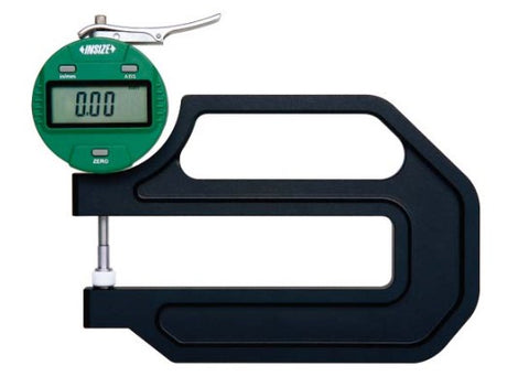 Digital Thickness Gauge - 2872 Series (Insize) | Range 0-10mm/0-0.4"  | Resolution 0.01mm/0.0005" OR 0.001mm/0.00005"