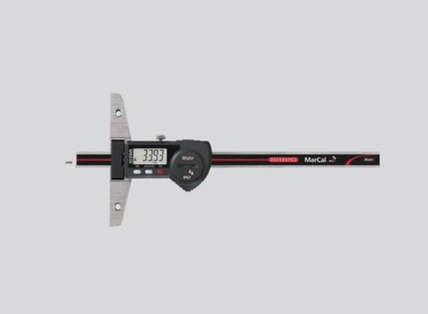 Mahr MarCal 30 EWR IP67 Digital Depth Gauge with USB, RS-232C & Digimatic Data Transmission | 0-150mm/0-6"| 0-200mm/0-8" | 0-300mm/0-12" | 0-500mm/0-20"