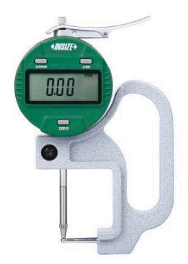 Digital Tube Thickness Gauge | Insize 2876 Series | Range 0-10mm/0-0.4" | Resolution 0.01mm/0.0005" or 0.001mm/0.00005"